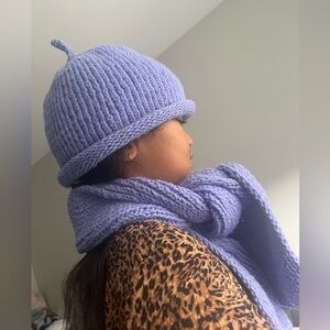 New! Set (hat+scarf)